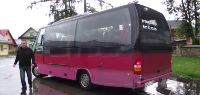 Autobus i zmieniony rozkład jazdy autobusów
